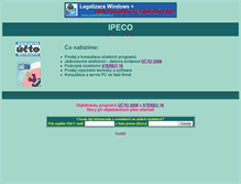 Tablet Screenshot of ipeco.cz