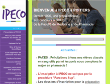 Tablet Screenshot of ipeco.fr